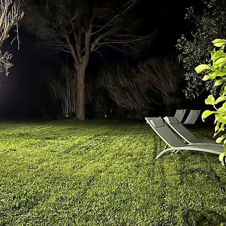 Domaine Des Lions - Maison De Vacances Charmante Pour 10P Avec Grand Jardin Prive Ferienhaus Sérignan